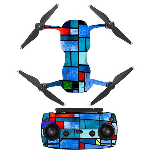 PVC Stickers Desert Camouflage Pattern Full Set Skin Decals Sticker for DJI Mavic Air Accessories: YSDJA0109