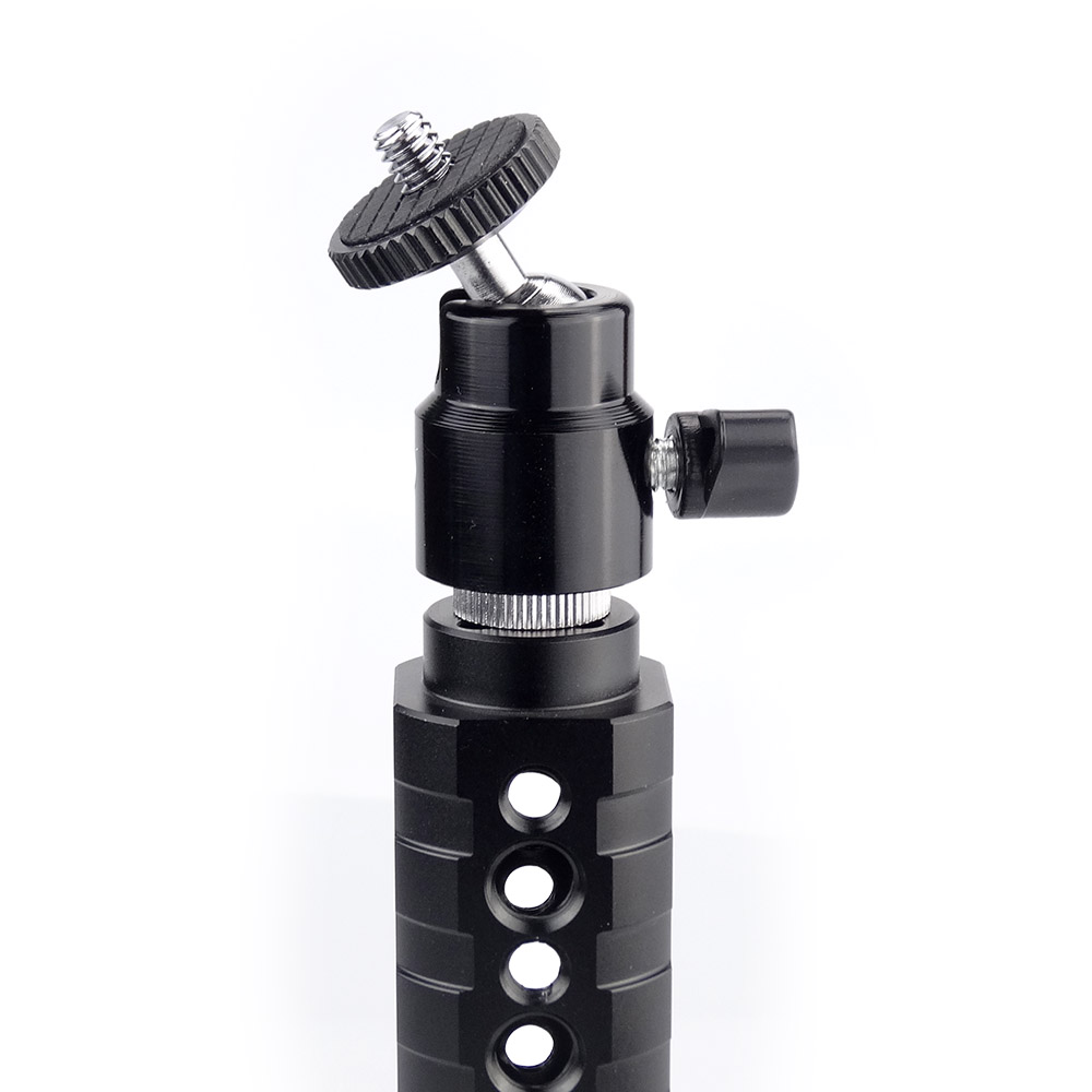 MAGICRIG Aluminium Camera Handgreep Met 1/4 &quot;schroef Voor DSLR Video Light Monitor Flash Fotografische studio Accessoires