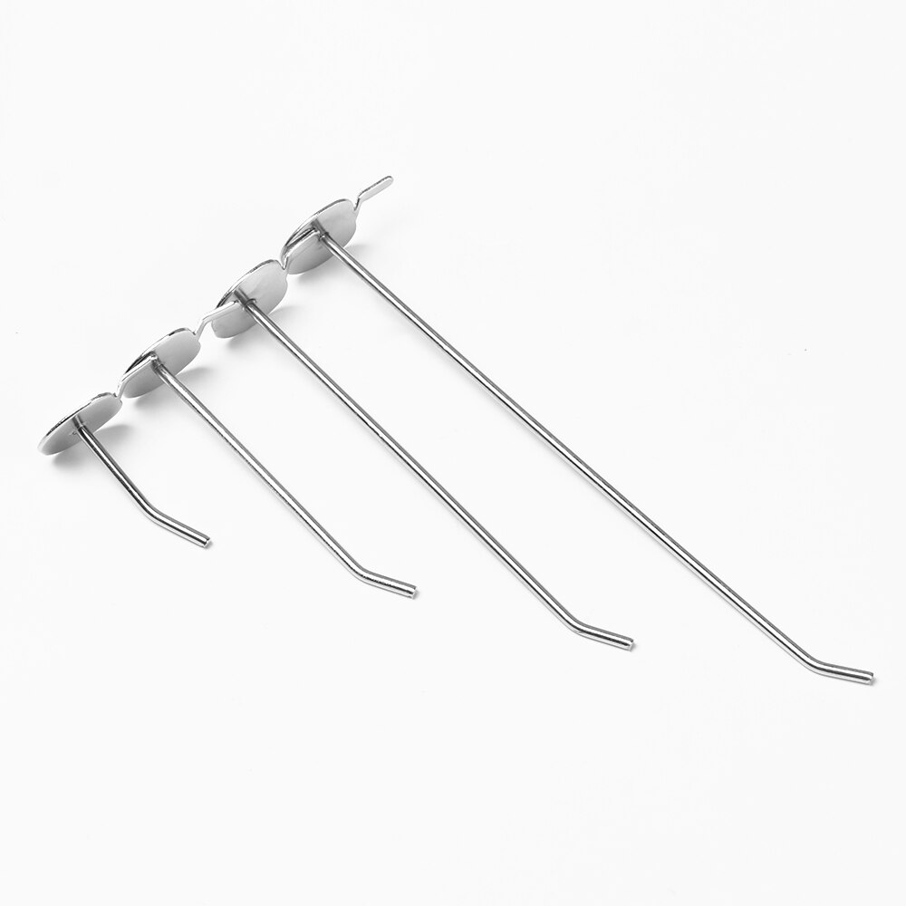 5Pcs Display Hooks Storage Racks Supermarket Shelf Display Hanger Single Pegboard Hook Peg Retail Shop Garage Kitchen Rack