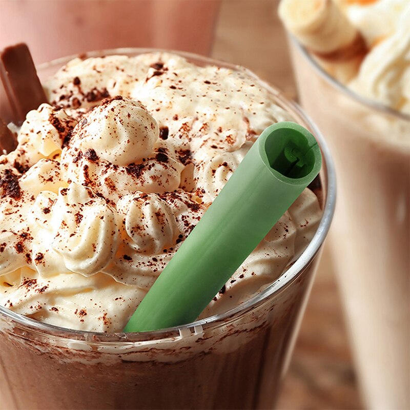 1pcs Reusable Opening And Closing Straw Buckle Silicone Straws Detachable Straws Easy To Clean Folding Straws Foldable Straw