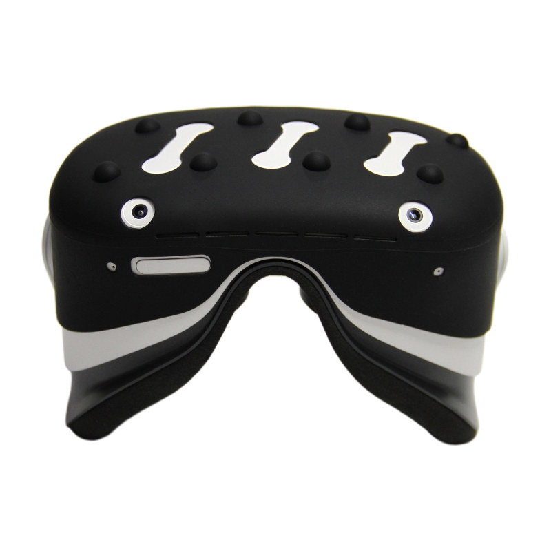 Silikon-frontschutzhülle für vr-headsets, komfortable schutzhülle für oculus quest 2