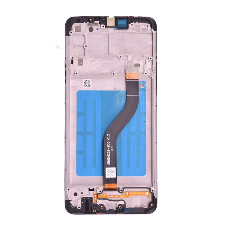 Originale per Samsung galaxy A20S A207 Display lcd digitalizzatore con Touch Screen Digitizer Assembly A207F SM-A207M LCD: with frame