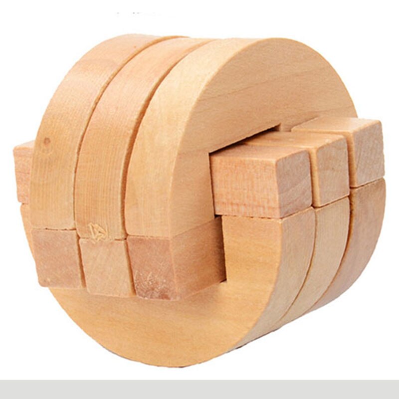 Rompecabezas de madera para niños, juguete de 27 tipos, 3D Kong, con cerradura china, tradicional, cubo intelectual clásico, juguete educativo: No 20