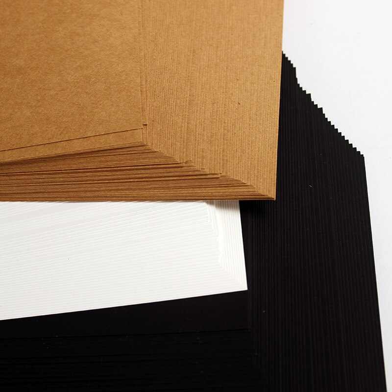 A3/A4/8K/4K Brown Kraft Paper Cardboard Blank Card Packaging Paper 120/150/250/350gsm Copy Paper Art Painting Paper DIY Handmade