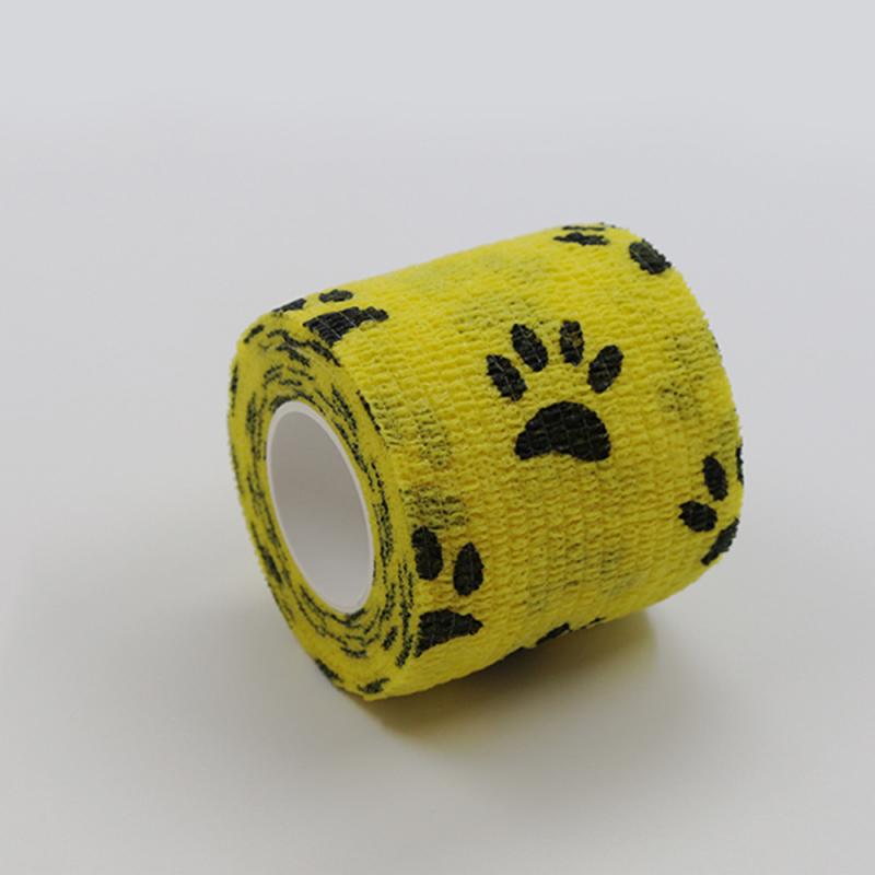 Kinesiologie Tape Atletische Herstel Elastische Tape Kneepad Spier Pijn Knie Pads Ondersteuning Gym Fitness Bandage Outdoor Apparatuur: Ivoor
