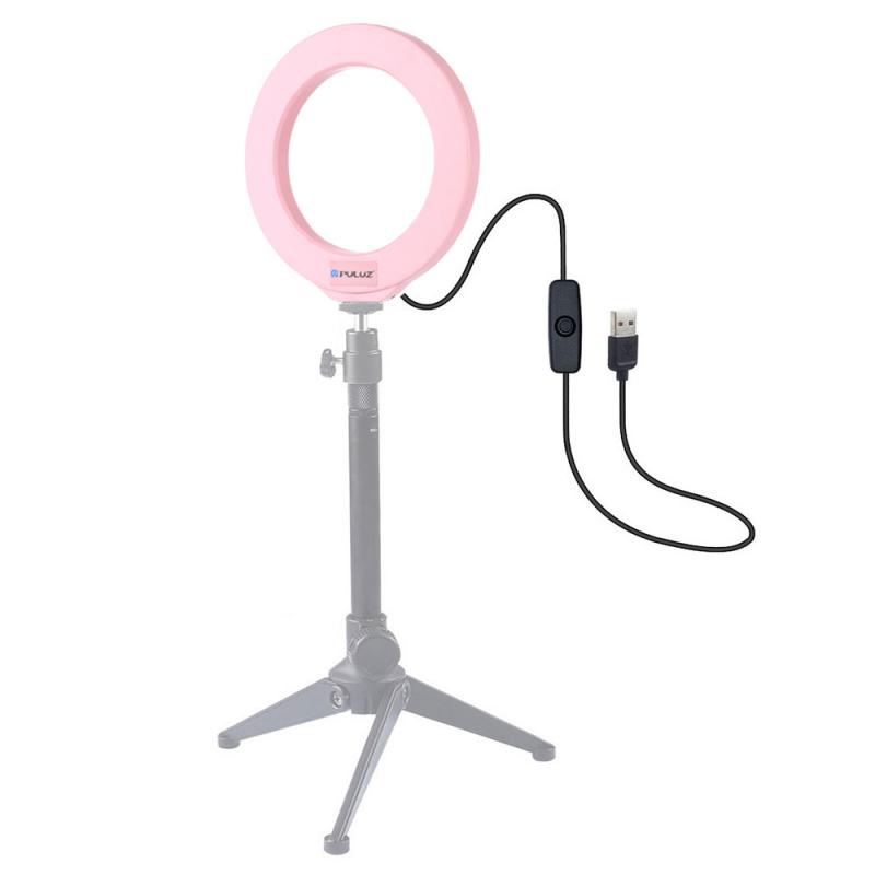 thumbnail image 2 of 10In Led Ring Light, Dimmable Usb Port Photography Lamp With Phone Clip 2 of 11