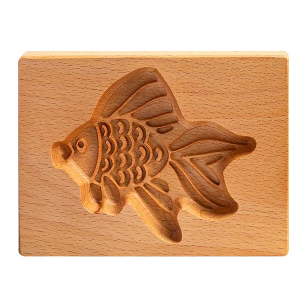 Wooden Cookie Mold Cutter Animal Carving Wooden Kitchen Cookie Mold Mooncake Mold Biscuit Easter Decoration Kitchen Baking Tools