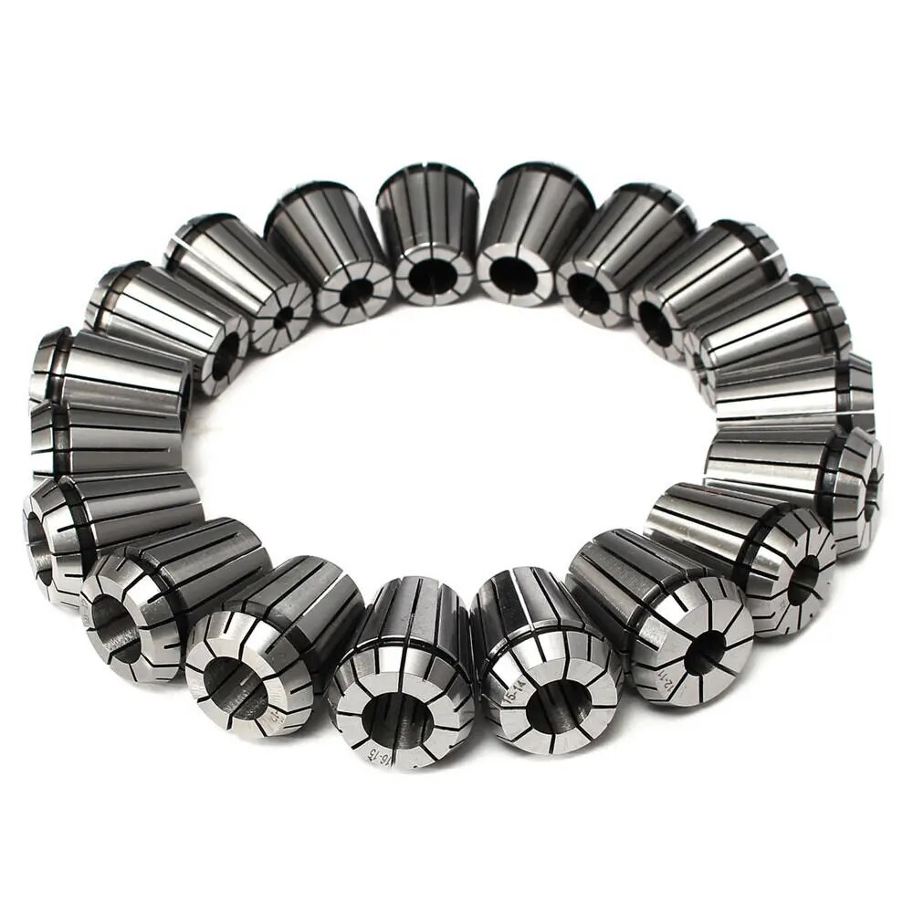 19pcs ER32 2-20mm Spring Collet Collet Chuck Set for CNC Milling Lathe Tool