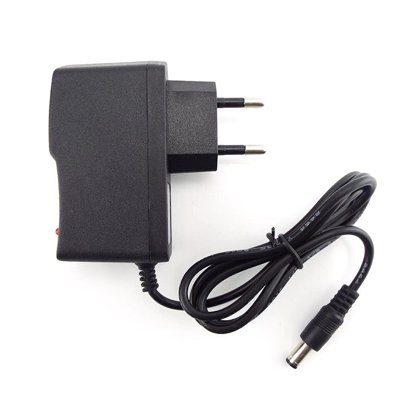 6V 1A Adapter Supply Converter Charger DC Power 1000mA 100-240V Power Adapter With Lndicator Light For LED Strip Lamp EU/US Plug