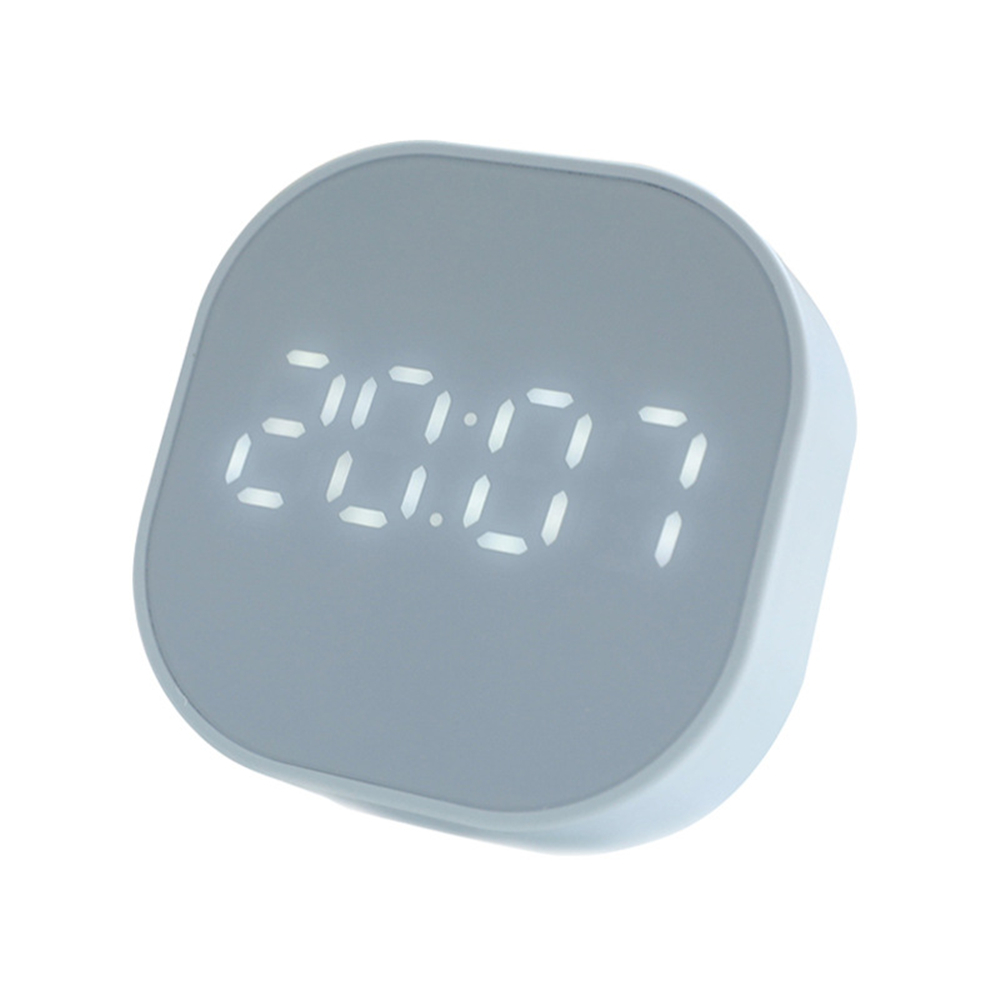 Digital Alarm Clock USB Charging Multifunctional Clock with Countdown Temperature Home Portable Mini Desktop Hangable Clock: Blue