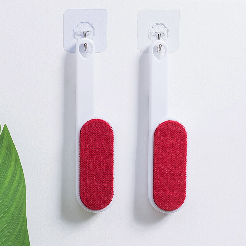 Brosse à charpie Double face, dissolvant de charpie, brosse à vêtements en laine-manteau en laine, brosse à vêtements-chien chat épilateur pour animaux de compagnie pour canapé, voiture