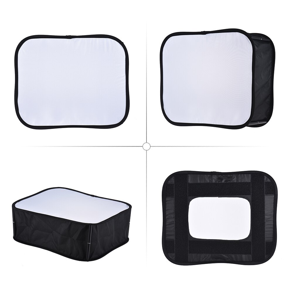 Diffuseur de Flash Portable pour YONGNUO YN600 YN600L II YN600S YN600RGB YN600AIR YN900, panneau d'éclairage vidéo LED
