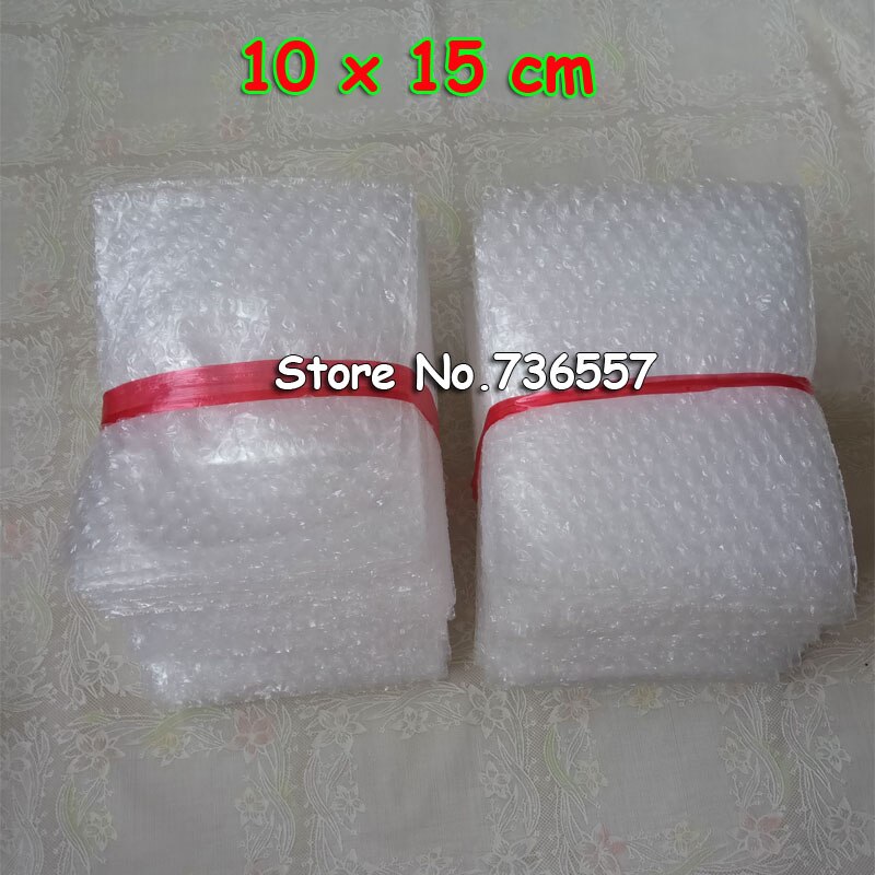 Sobres de burbujas de 150x200mm, 8x10cm, 10x15cm, bolsas de embalaje, paquete de embalaje de correo PE: 10x15cm