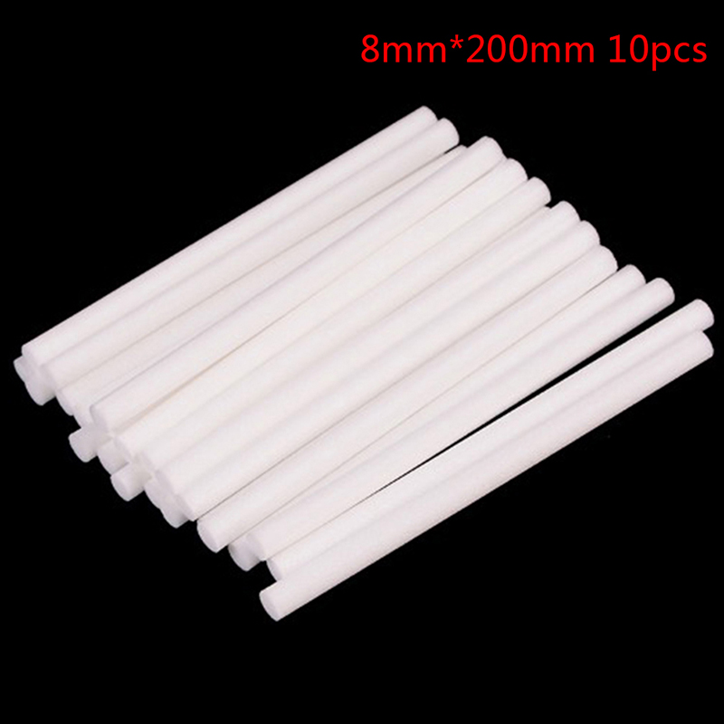 10 teile/satz Luftbe feuchter Filter Wattes täbchen Kern USB Luft Ultraschall Luftbe feuchter Aroma Diffusor Ersatz Baumwolle Schwamm Stick: Rot