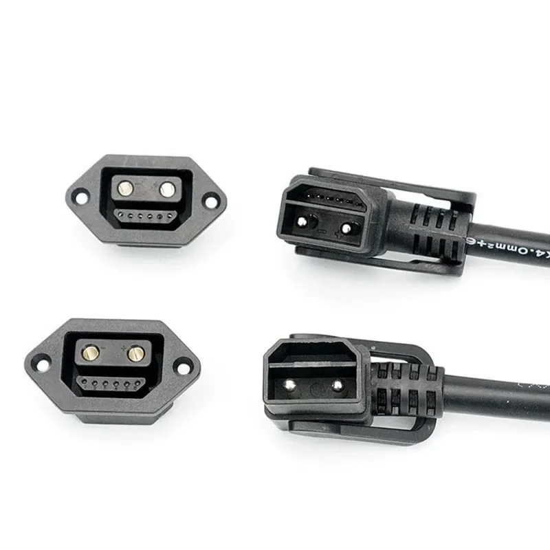 2 + 4/2 + 6 Lithium-Batterie Ladung Steckdose Elektrische Fahrzeug Hohe Strom Entladen Hafen Adapter Stift Ladung Stecker