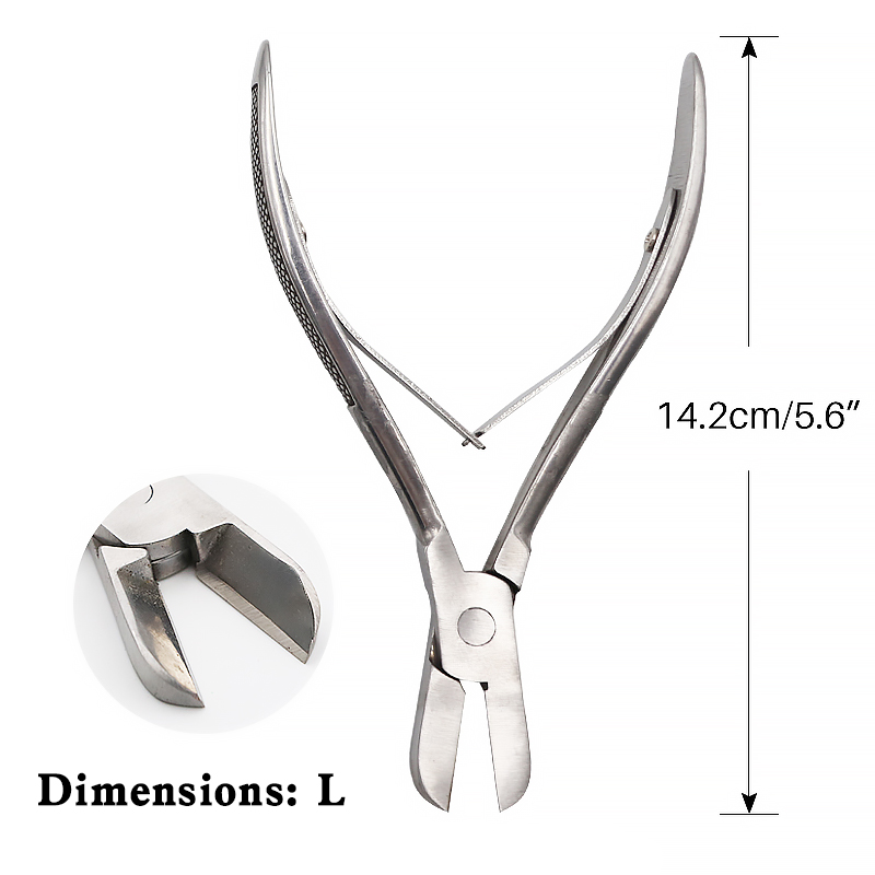 Stainless Steel Piglets Tooth Teeth Nipper Clipper Cutter for Farm Livestock Avoiding Fighting Biting Pig Growth Kit: L
