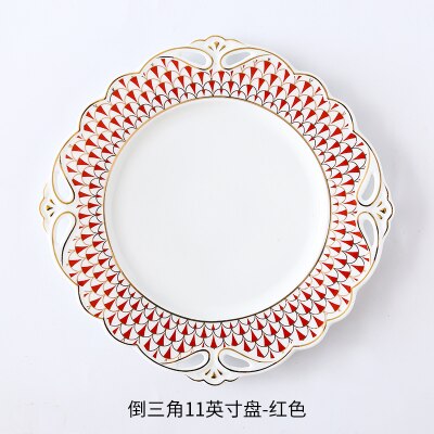 Geometric Texture Bone China Coffee Cup Set Home European Cup Saucer Coffee Set English Afternoon Black Tea Tea Set Ceramic: E-large