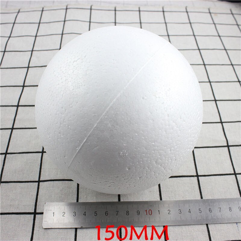 DIY Round Styrofoam Balls Christmas Ball White Modelling Polystyrene Foam Craft Balls Christmas Decorations Wedding Party: 150mm1pcs
