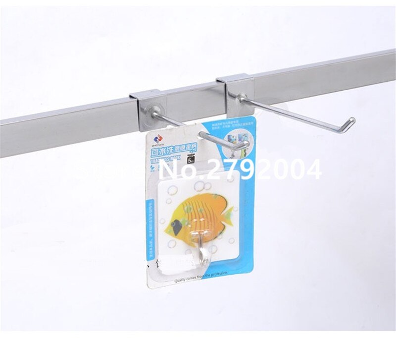 (100 Stks/pak) 20Cm Lengte 6Mm Diameter Veilig Beveiliging Scherm Haak In Hypermarkt/Mobiele Telefoon Winkels