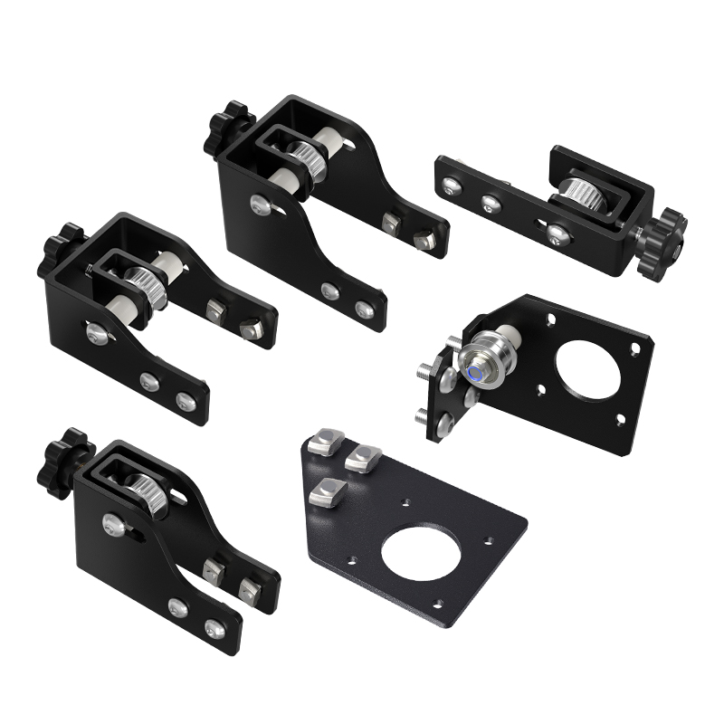 3D Printer Parts Y/X Axis Motor Mount Bracket And GT2 6mm with 2GT Tensioner For CR-10 Ender-3 DIY 3D Printer