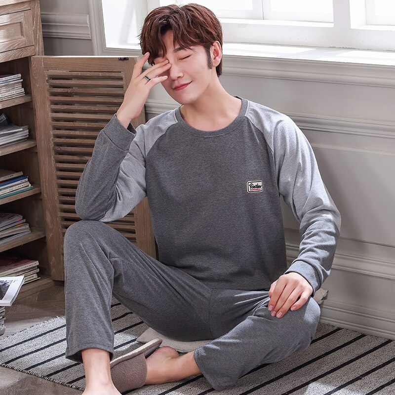 CityComfort Herenpyjama set superzachte fleece 2-delige