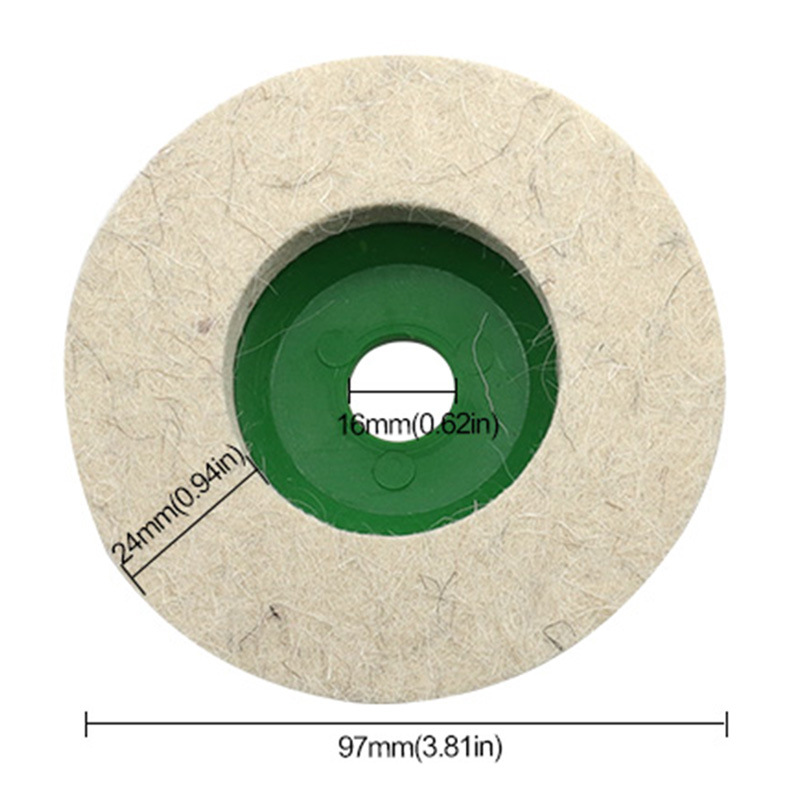 /05 de Polissage pour Meuleuse d'Angle, Accessoires en Feutre