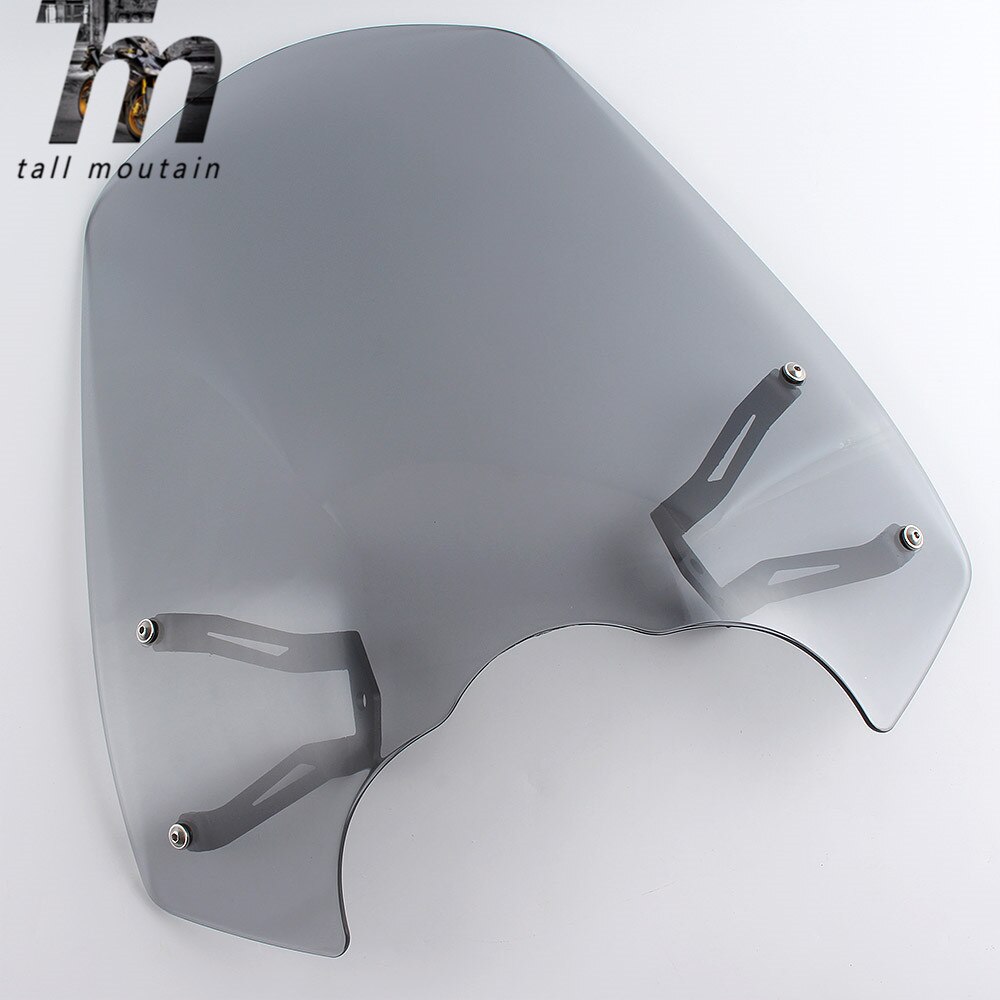 ABS Motorcycle Windscreen Windshield Protection Cover with Mounting Bracket For Kawasaki Vulcan S 650 EN650