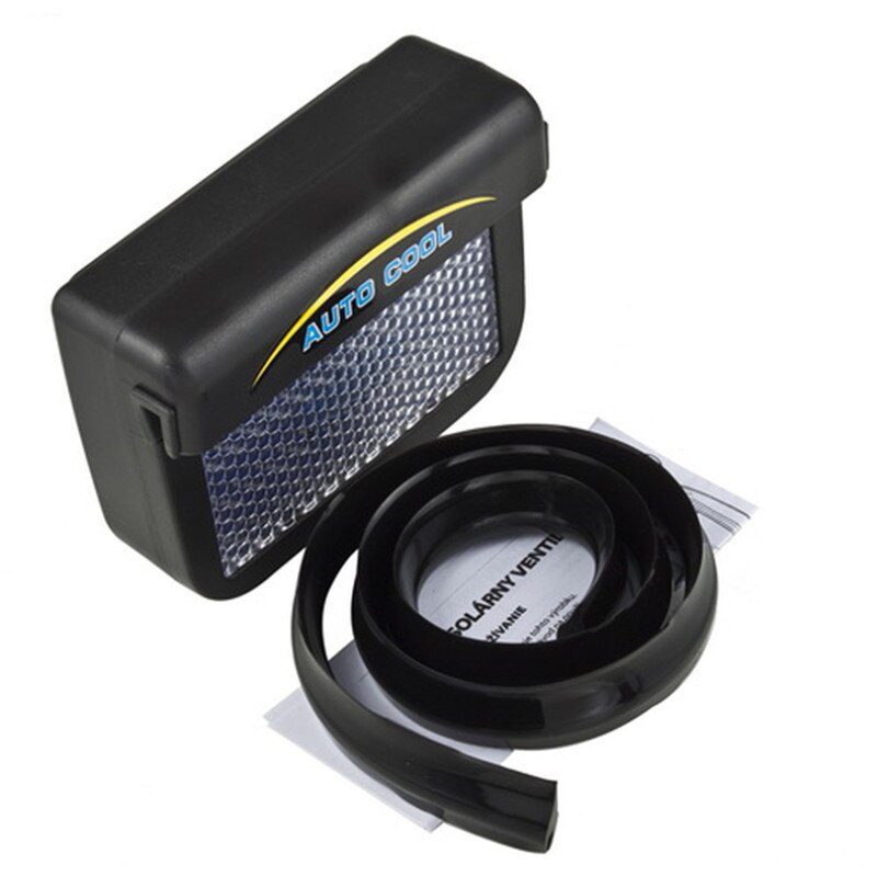 Solar Sun Power Mini Air Conditioner for Car Car Window Auto Air Vent Cool Fan Portable Car Air Conditioner Ventilation