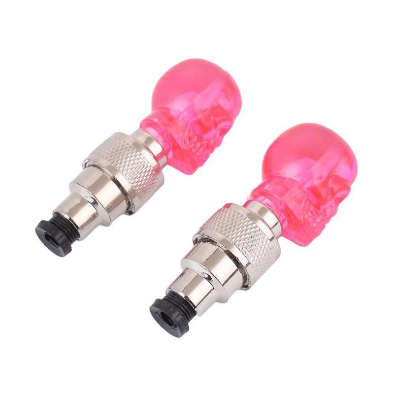 Fiets Nozzle Licht Neon Band Gas Mondstuk Ventiel Glow Stick Led Tyre Ventieldopjes Wiel Spaken Led Licht fiets Accessoires: 4
