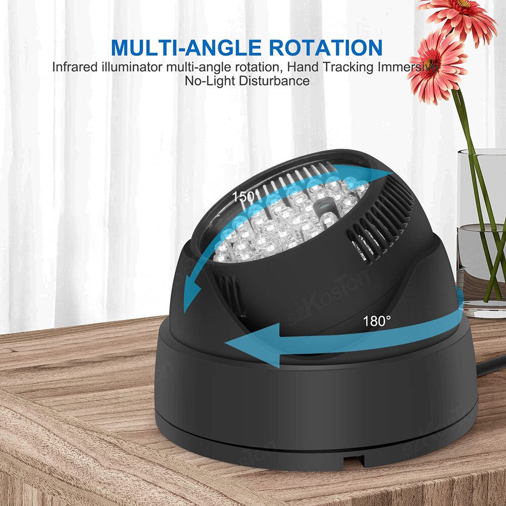 Voor Oculus Quest 2 Accessoires Onzichtbare Infrarood Licht Vr Led Night Verbeteren Hand Tracking Verhogen Gevoeligheid Camera Lamp