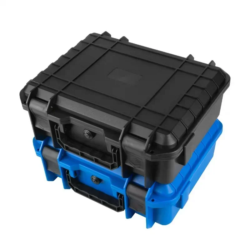 Nouvelle boîte de rangement étanche antichoc, boîte à outils en plastique rigide, mousse prédécoupée, valise de travail pour électricien , boîte à outils