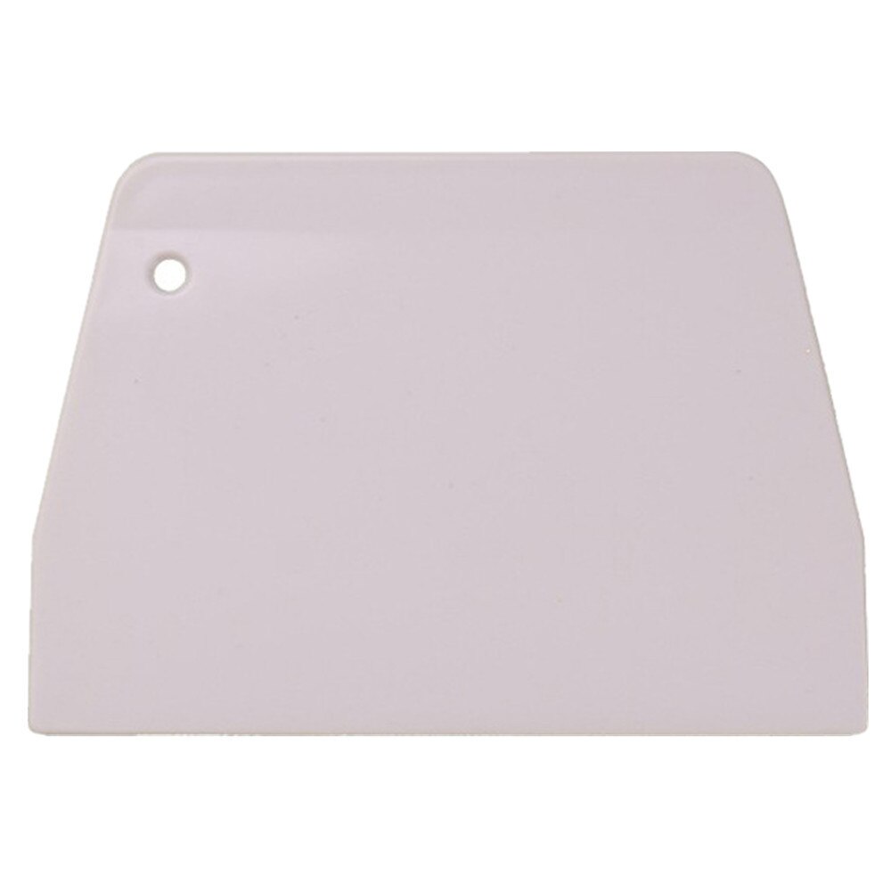 PP Trapezoid Cream Cake Scraper Dough Cutter Baking Accessories Baking Tools Cake Spatula Kitchen Product Pastry Bakery Tools: White