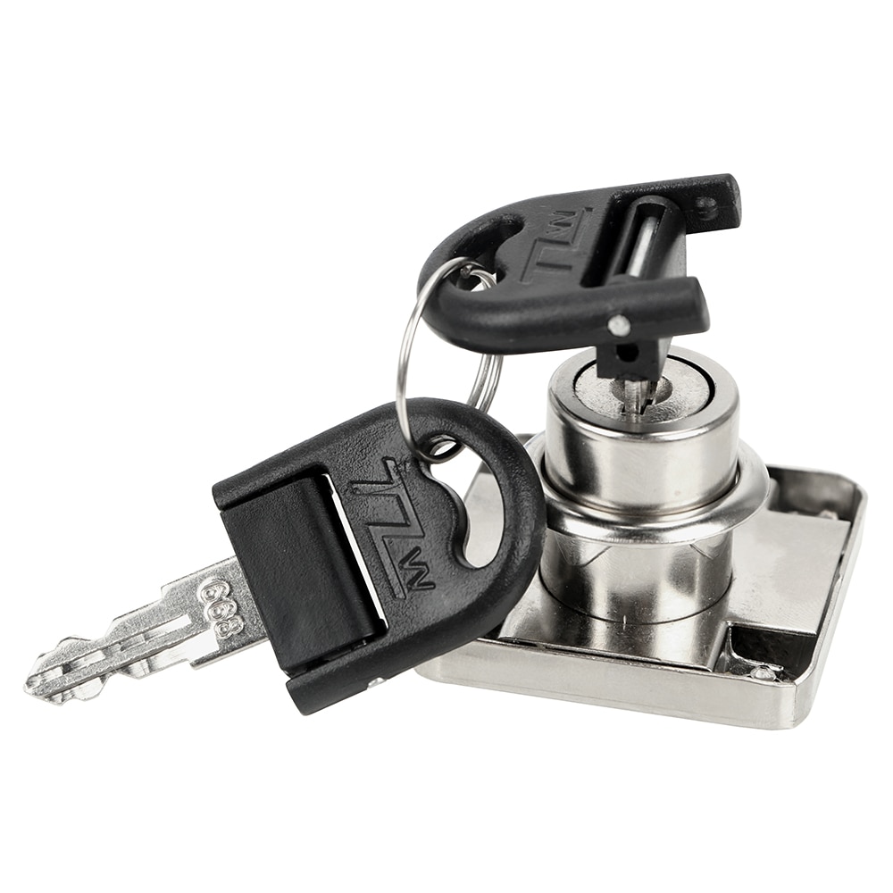 5NICEYARD Zinc Alloy Desk File Cabinet Lock Hardware Furniture Drawer Wardrobe Door Short Tongue Lock With 2 Keys