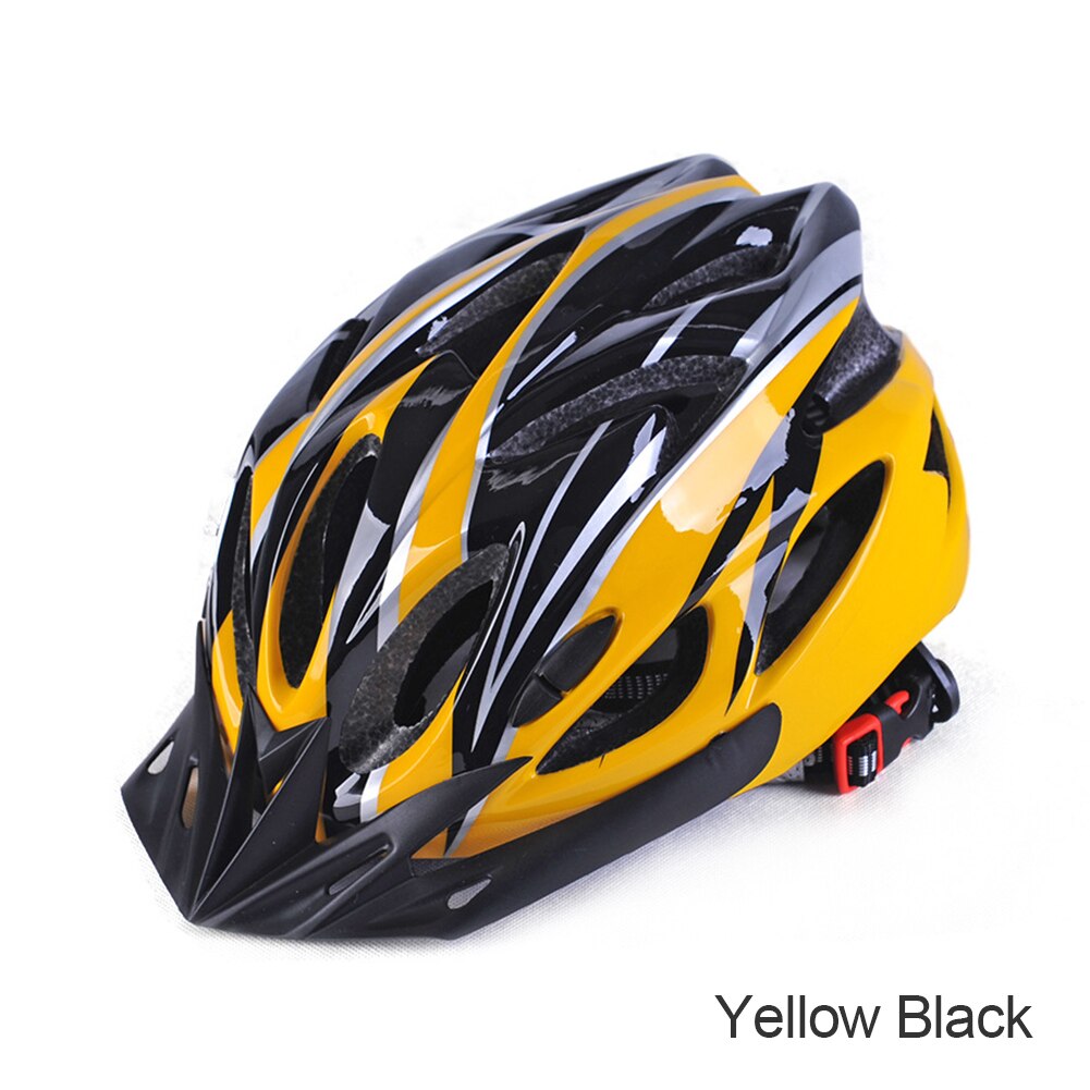 Casco ligero de motocicleta para hombre y mujer, protector de seguridad para bicicleta de carretera, MTB,: Yellow Black