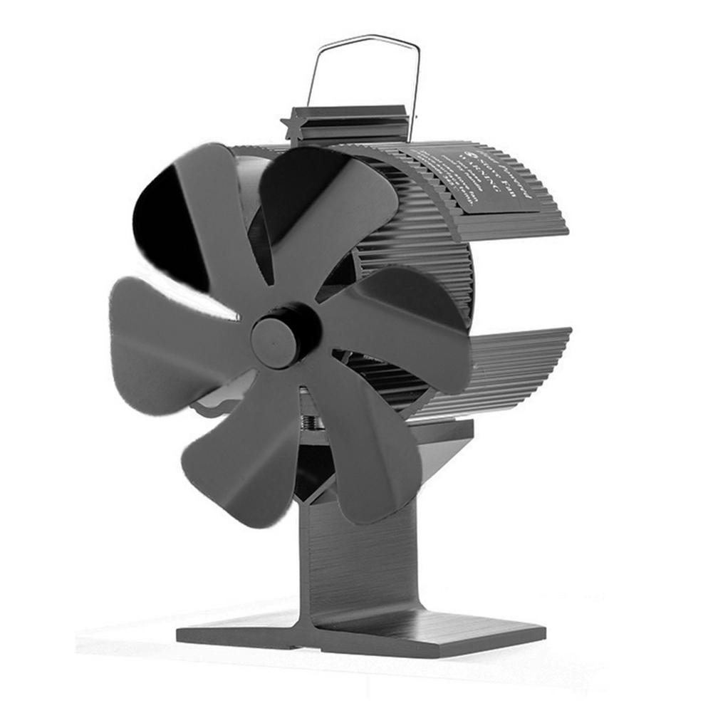 Stove Fans Non Electric Overheat Protection Heating Stove Fan Starting at Low Temperature Thermodynamic Stove Fan Ultra Quiet Ci