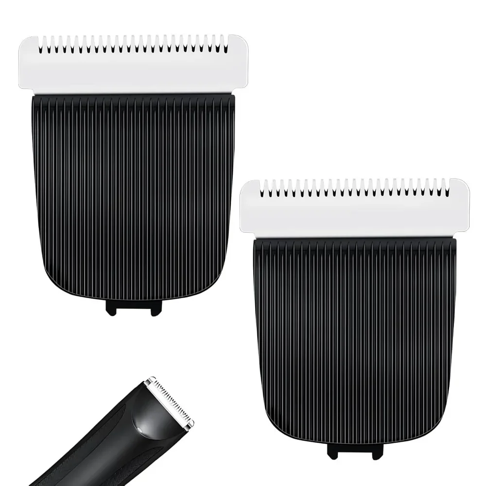 Replacement Blade for Clipper Blades Fit Compatible with Manscaped The Lawn Mower 4.0 3.0 2.0 Electric Groin Hair Trimmer: Light Grey