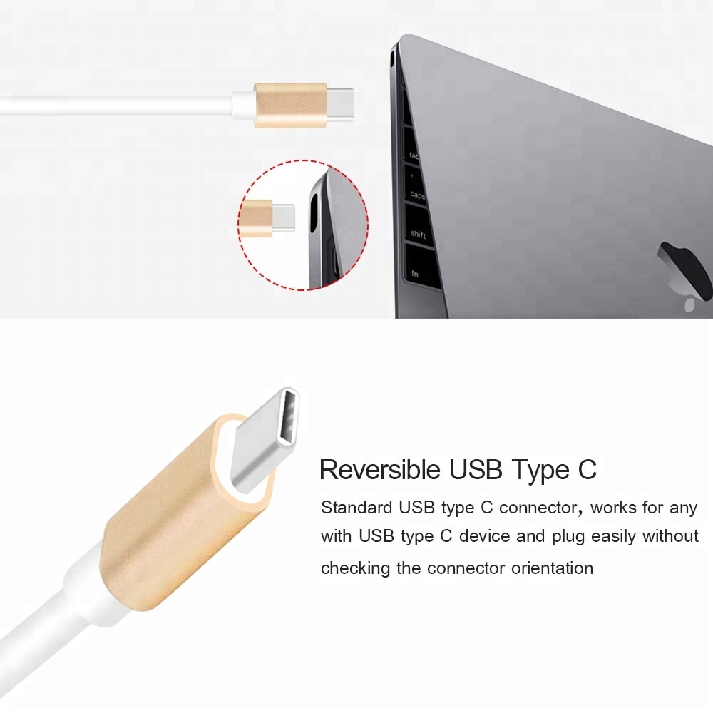 Usb c hdmi type c hdmi mac 3.1 omformer adapter typec til hdmi hdmi usb 3.0 type-c aluminium for apple macbook adapter usb-port