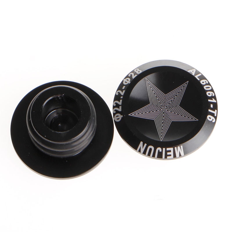 Bike MTB Mini Aluminum Alloy Grip Handlebar Bar End Plugs Stoppers Caps For most bike/ bicycle handlebars