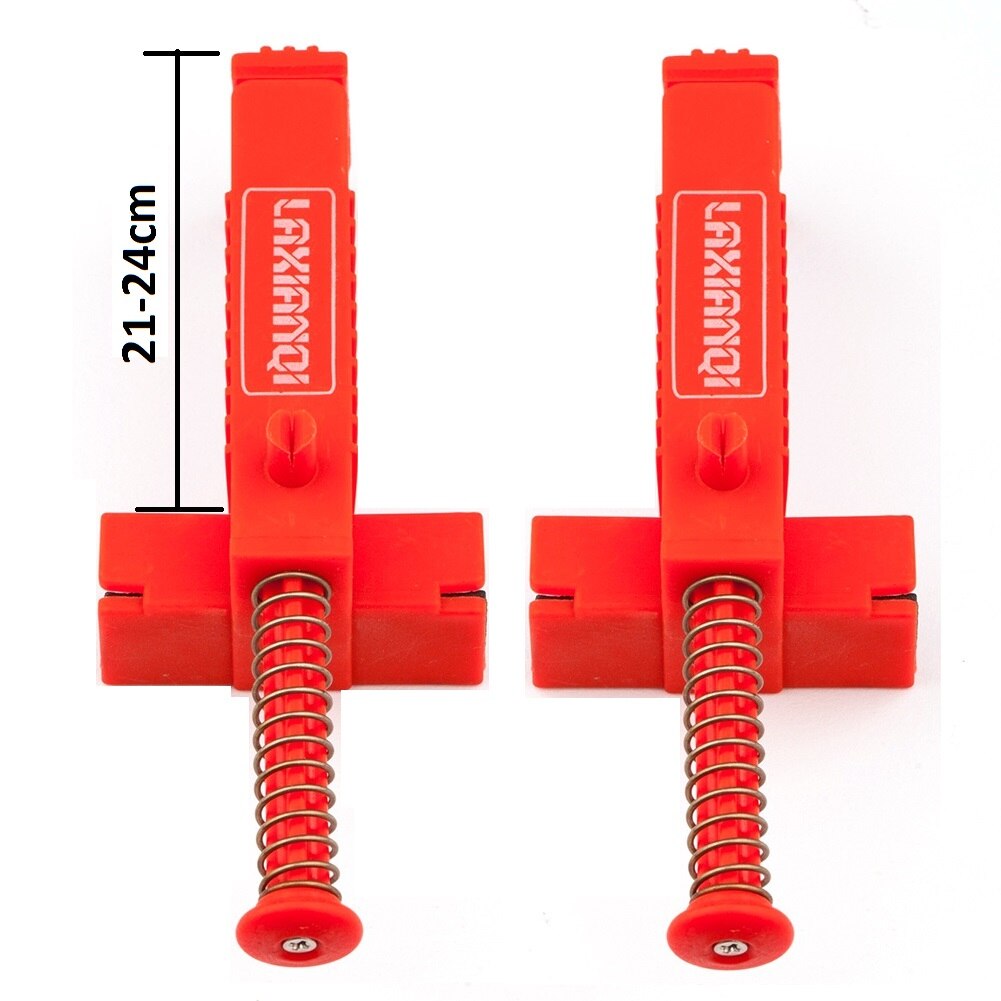 2/5pcs Brick Leveling Line Runner Bricklaying Measuring Drawing Leveler Wire Puller Constructions Masonry Building Fixer Tools: 2pcs 21-24cm Red