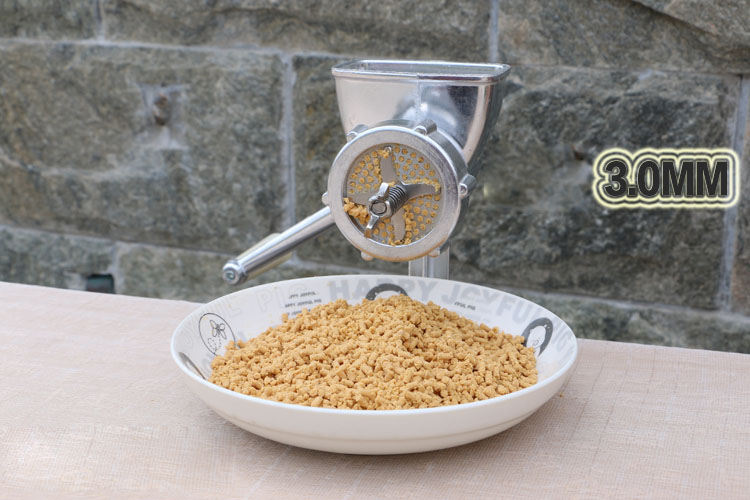 Vogel Handleiding Kleine Feed Verwerking Machinefish Hond Feed Pellet Making Machine Papegaai Granulator