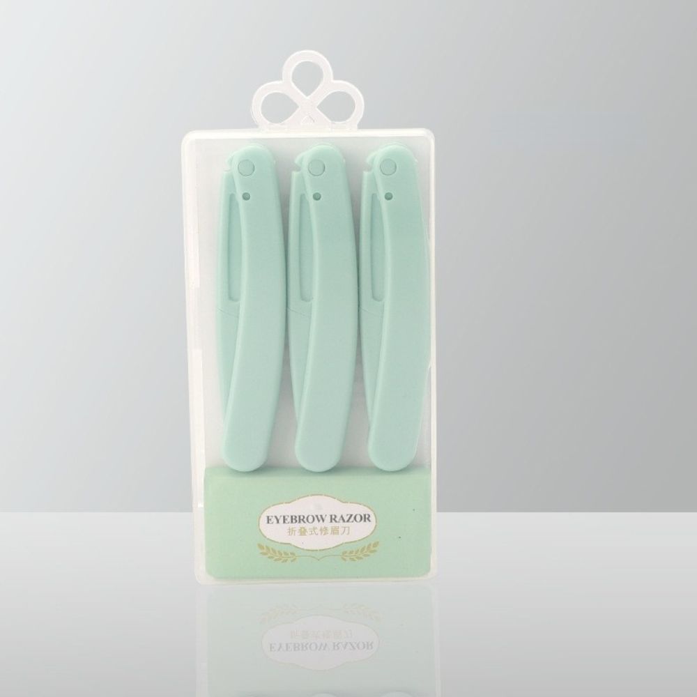 Cuchilla de pelusa Facial, utensilio de belleza, de para cejas maquinilla de afeitar, herramienta para quitar el vello Facial, recortador de cejas