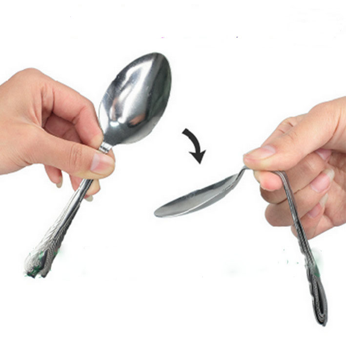 Magic Tricks Kids Children Adult Toys Bend Spoon Bending Gimmick Close-Up Street Stage: Magic Spoon