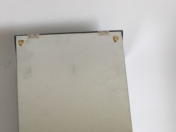 Silvery Iron Mailbox Tin Post Box Newpaper Mail box SF-115S