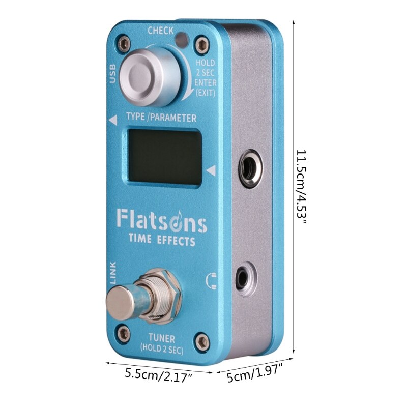 Guitar Looper Pedal Effect Guitar Recording Time Station Loop USB Charge Great Performance