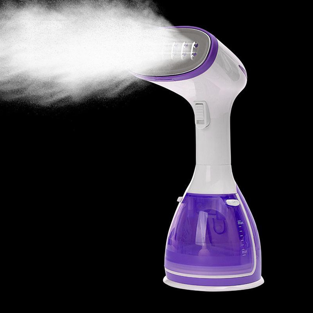 Handheld Garment Steamer Portable Steam Iron Clothes Ironing Steamer Purple