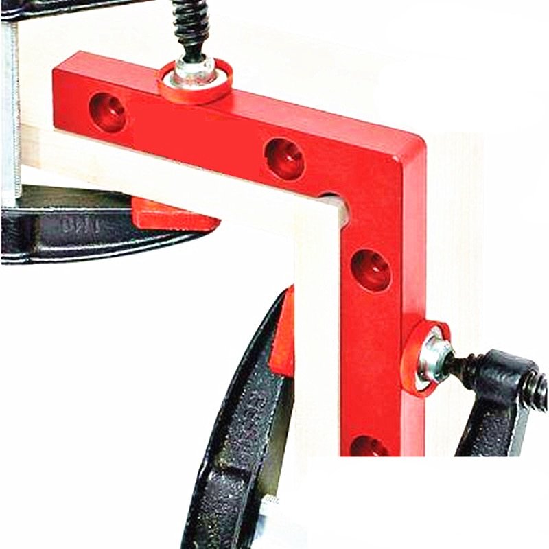 120X120Mm Aluminium Pleinen Haakse Heerser 90 Graden Positionering L Blok Vierkante 4.7 &quot;X 4.7&quot; Houtbewerking Timmerman Gereedschap