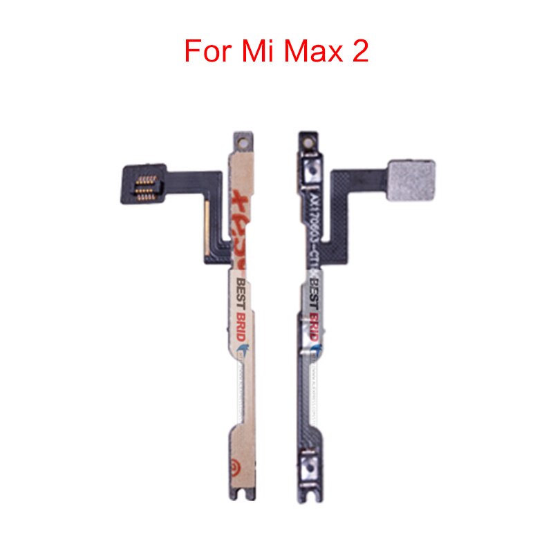 1pcs For Xiaomi Max Mi Max 2 Max 3 Volume Button Power Switch On Off Button Key Flex Cable