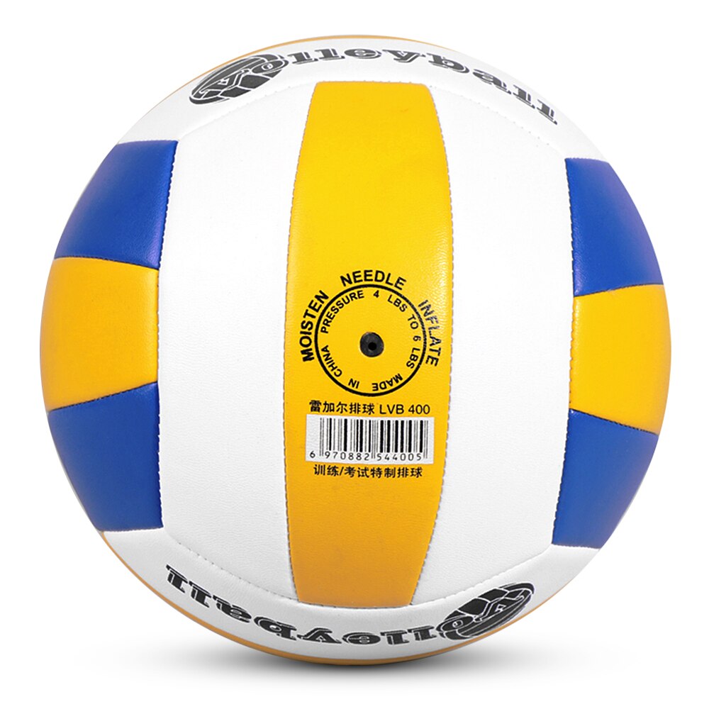 Standard Explosion-proof Volleyball Training Competition Volleyball Inflatable Soft Volleyball Indoor Beach Volleyball Blue