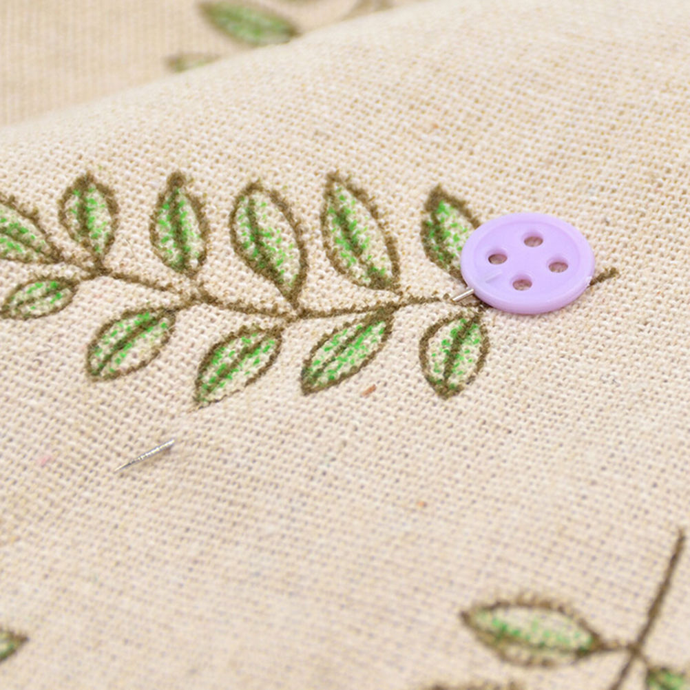 100 stk / æske dressmaking pins patchwork nål syværktøj blomst butterfly knap hoved patchwork pins tøj sy tilbehør