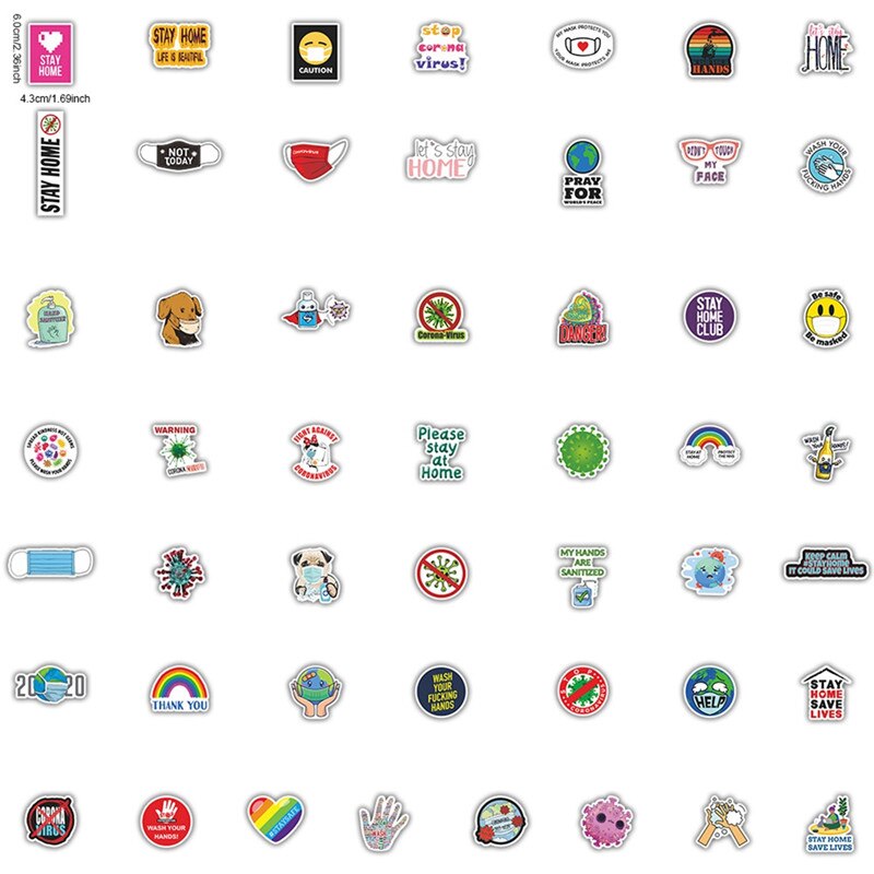 50Pcs Vinyl Stickers Girl Essential Stuff for Water Bottles Stickers Photo Luggage Laptop Skateboard Suitcase Trendy Stickers